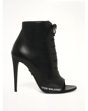 Off-White c/o Virgil Abloh Open Toe Shoe - Black