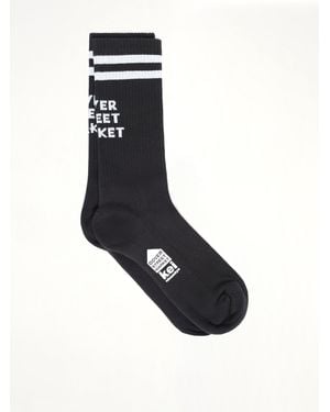 DSM KEI NINOMIYA Dsm Logo Socks - Black