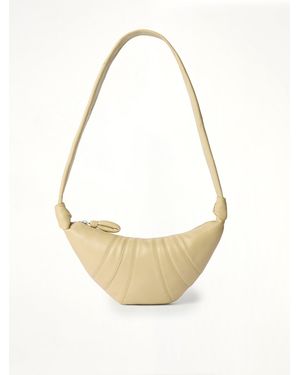 Lemaire Croissant Small Soft Nappa Leather Bag - Natural