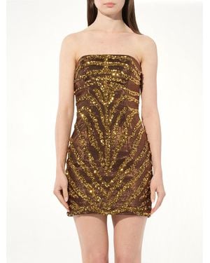 Balmain Knit Dress - Brown