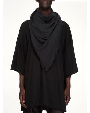 Rick Owens Kika Mega 140X200 Scarf - Black