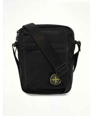 Stone Island 920001 Aluminium Tela Pouch - Black
