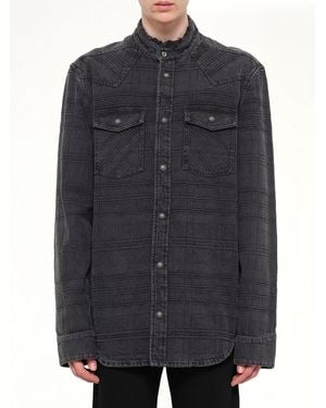 Balmain Shirts - Blue