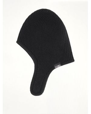 MM6 by Maison Margiela Mm6 Beanie - Black