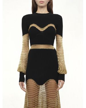 McQueen Knit Dress, Size: Small - Black