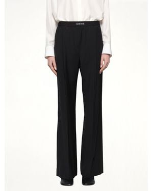 Loewe Waistband Trouser - Black