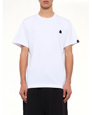 DSM KEI NINOMIYA Football Back Print Shortsleeve Knit T-Shirt - White