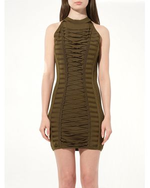 Balmain Lace Dress - Green
