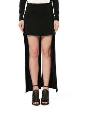 Chloé Back Panel Skirt - Black