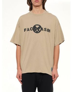 Facetasm Anarchy Big T-Shirt - Natural