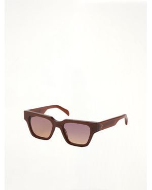 G.O.D Thirty Five Bark Sunglass With Lens - Pink