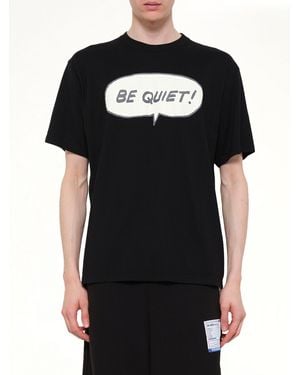 Undercover Be Quiet T-Shirt - Black