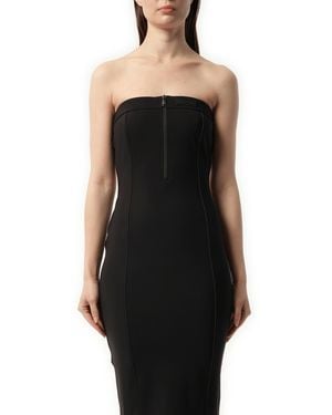 Coperni Bustier Openback Dress - Black