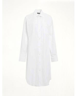 Balenciaga Hourglass Dress - White
