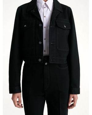 Lemaire Cropped Blouson - Black