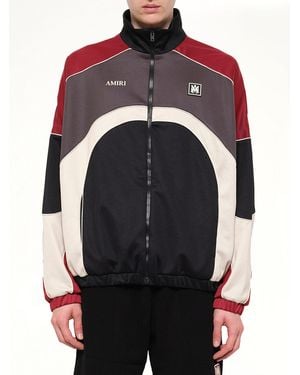 Amiri Panel Track Jacket - Red