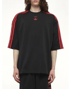 Willy Chavarria X Adidas X Chavarria Short Sleeve T-Shirt, 100% Cotton, Size: Small - Black
