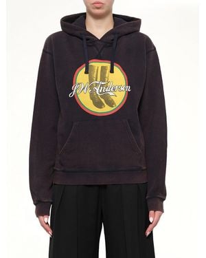 JWA Cola Boots Hoodie - Blue