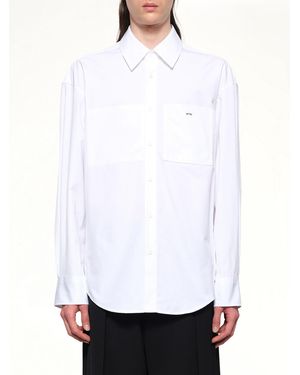 WOOYOUNGMI Logo Button Up Shirt - White