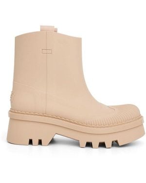 Chloé Rain Boots - Natural