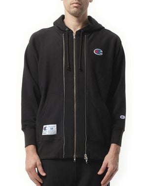 パーカー・フーディ UNDERCOVER Champion x Undercover hoodie (UC1E4811 BLACK) Undercover X Champion Hoodie In Black | ModeSens