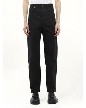 Jil Sander Selvedge Japanse Denim Jeans 03, 100% Cotton - Black