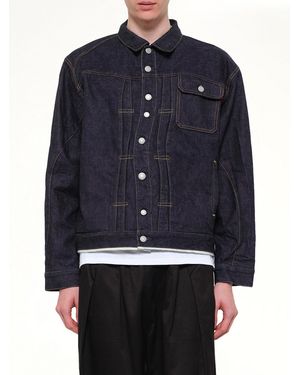 Undercover Denim Blouson - Blue