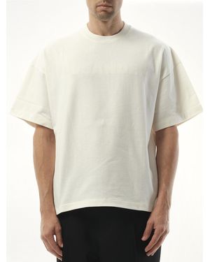 Jil Sander Tonal Logo T-Shirt - Natural