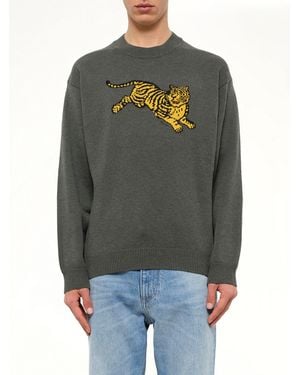KENZO Jumping Tiger Jumper - Grey