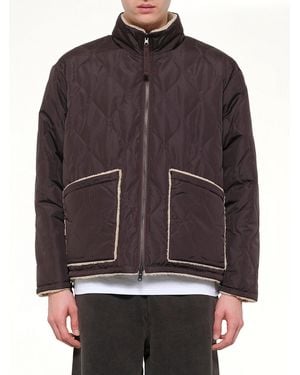 Taion Military Reversible Down Boa Jacket - Brown