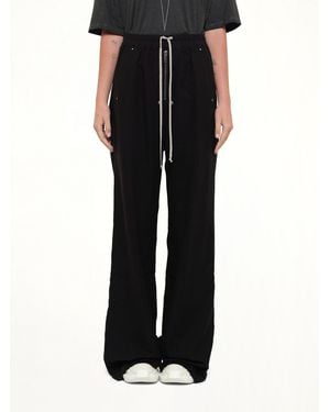 Rick Owens Flannel Geth Belas - Black