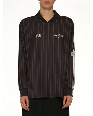 Y-3 Elite 5 Long Sleeve Football Jersey - Black
