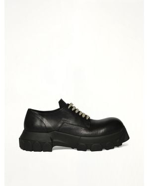 Rick Owens Laceup Bozo Tractor - Black