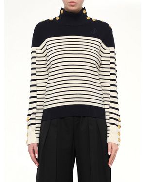 JWA Multi Button Knit - Black