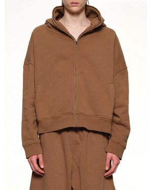 Entire studios Eternal Zip Hoodie - Brown