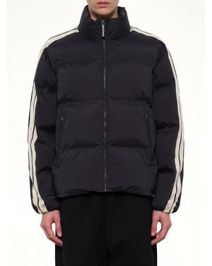 Palm Angels Classic Logo Track Down Jacket - Blue