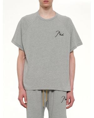 Rhude Classique Raglan T-Shirt - Grey
