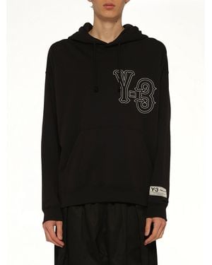 Y-3 Elite 5 Graphics Hoodie - Black