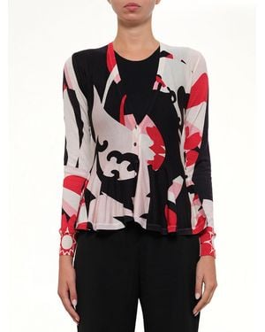 McQueen Knit Cardigan - Red