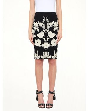 McQueen Pencil Skirt - Black