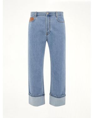 Loewe Fisherman Turn Up Jeans - Blue