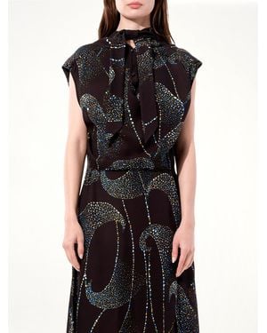 Balenciaga Crepe Dress - Black