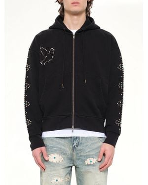 Kidsuper Dove Eye Studded Hoodie - Black