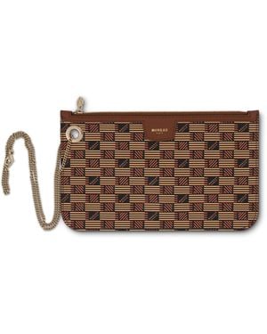 Moreau Saint Marina Pouch, , 100% Leather - Brown