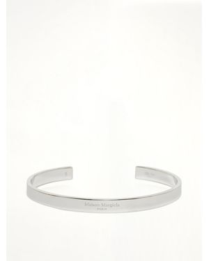 Maison Margiela Logo Reference Cuff 6.5Mm - Natural