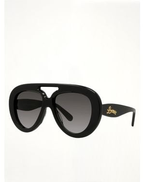 Loewe Lw40144U 5501B Sunglasses - Black