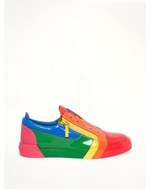 Giuseppe Zanotti Vernice Trainer - Green