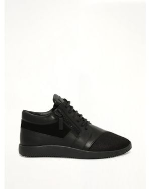 Giuseppe Zanotti Gz Megatron Nero Trainer - Black