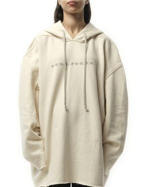 Rick Owens Hollywood Peter Hoodie, 100% Cotton - Natural