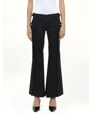 Fax Copy Express Flared Cargos - Black